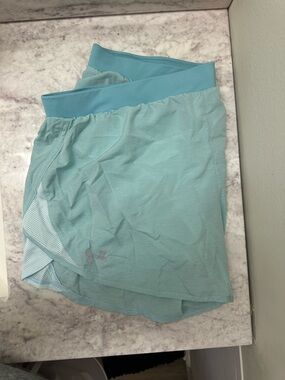 Under Armour Light Blue Athletic Shorts